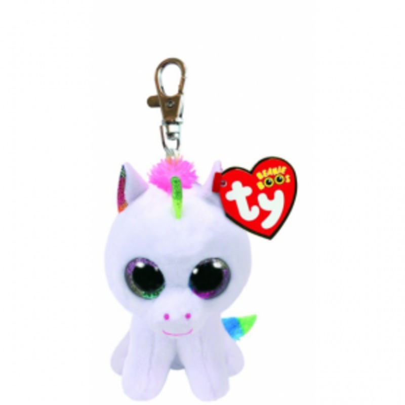 TY Beanie Boos Key Clip - Pixy Unicorn