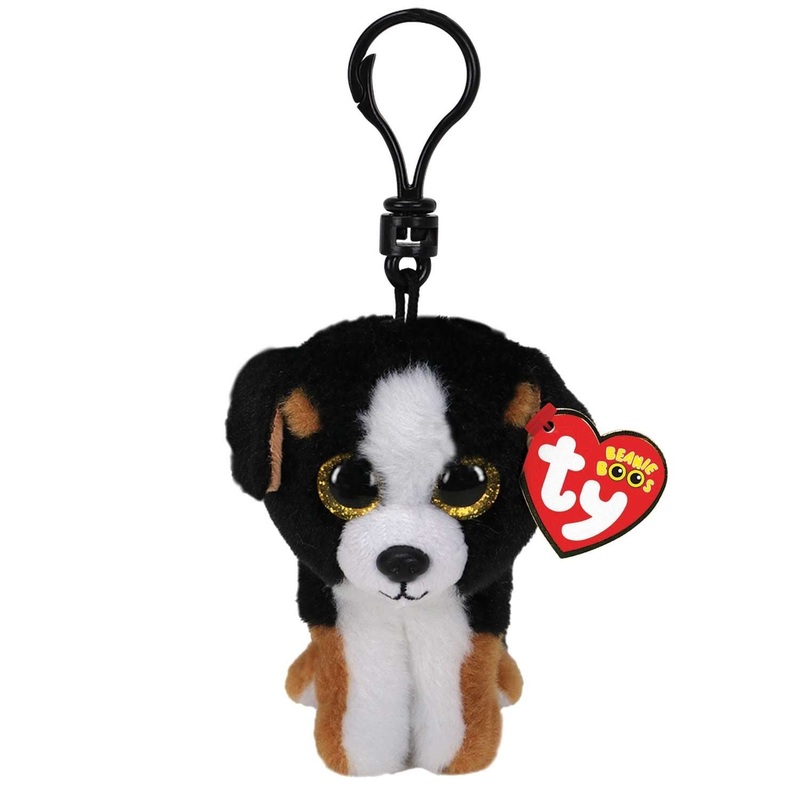TY Beanie Boos Key Clip - Roscoe Dog