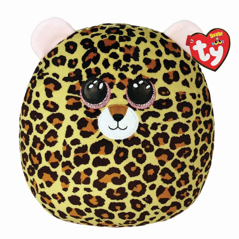 TY Squish-A-Boo - 10 Livvie Leopard