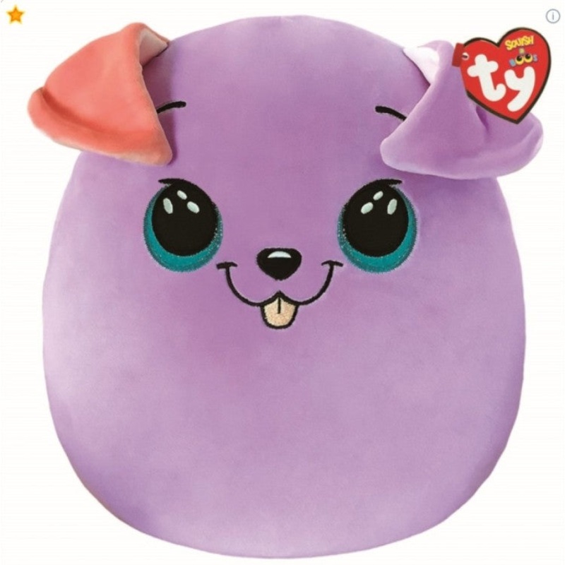 TY Squish-A-Boos - 10 Bitsy Dog
