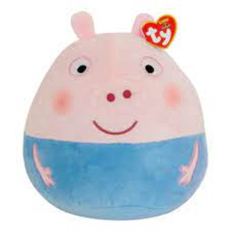 TY Squish-A-Boos - 10 George Pig