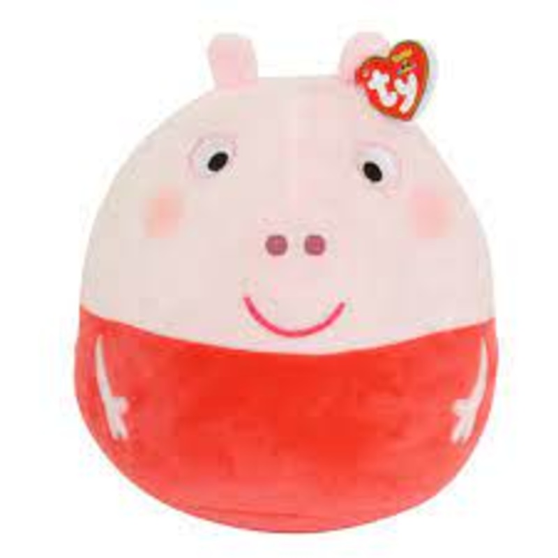 TY Squish-A-Boos - 10 Peppa Pig