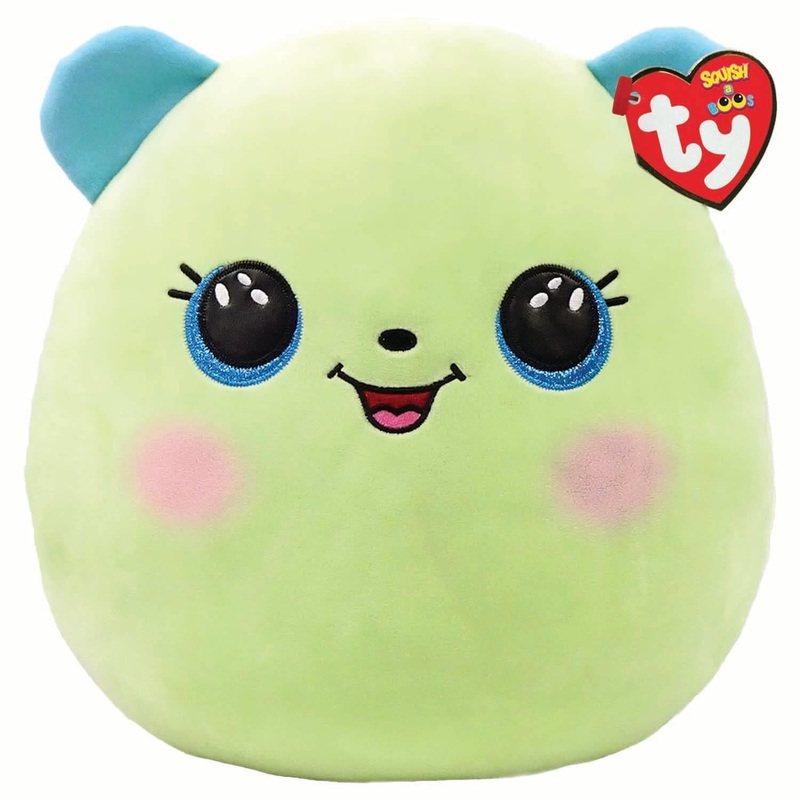 TY Squish-A-Boos - 14 Clover Bear