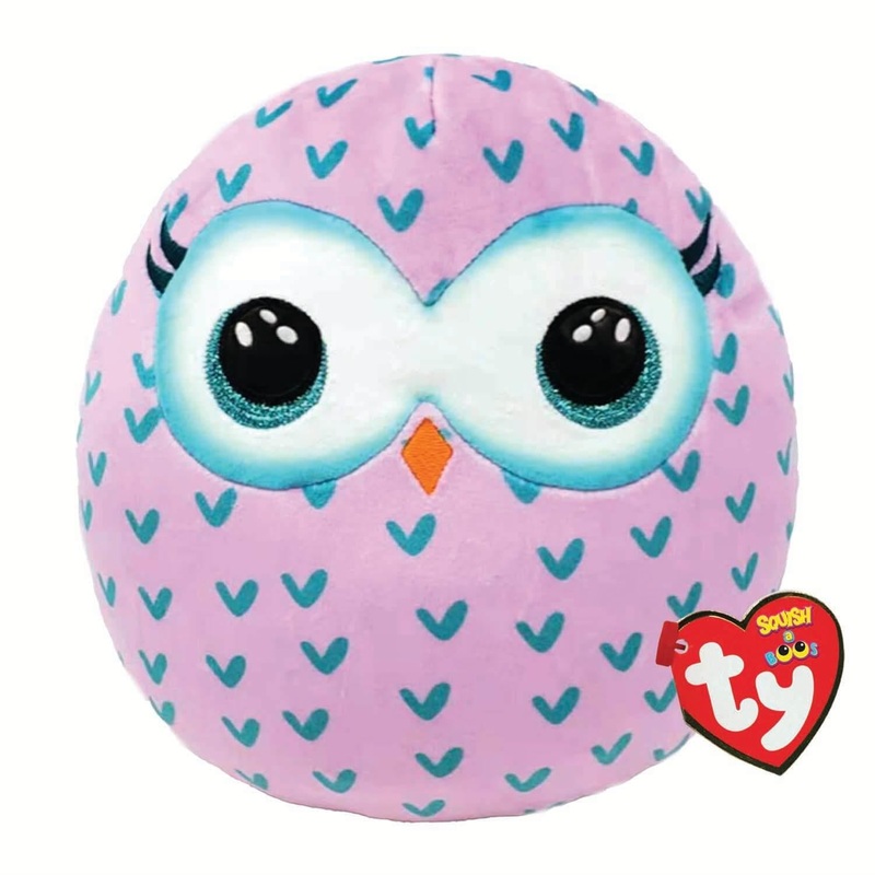 TY Squish-A-Boos - 14 Winks Owl