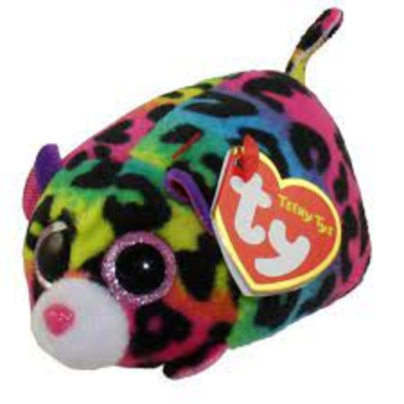 TY Teeny Tys - Jelly Multi Colour Leopard