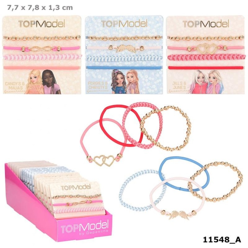 TOPModel Hairband and Bracelet