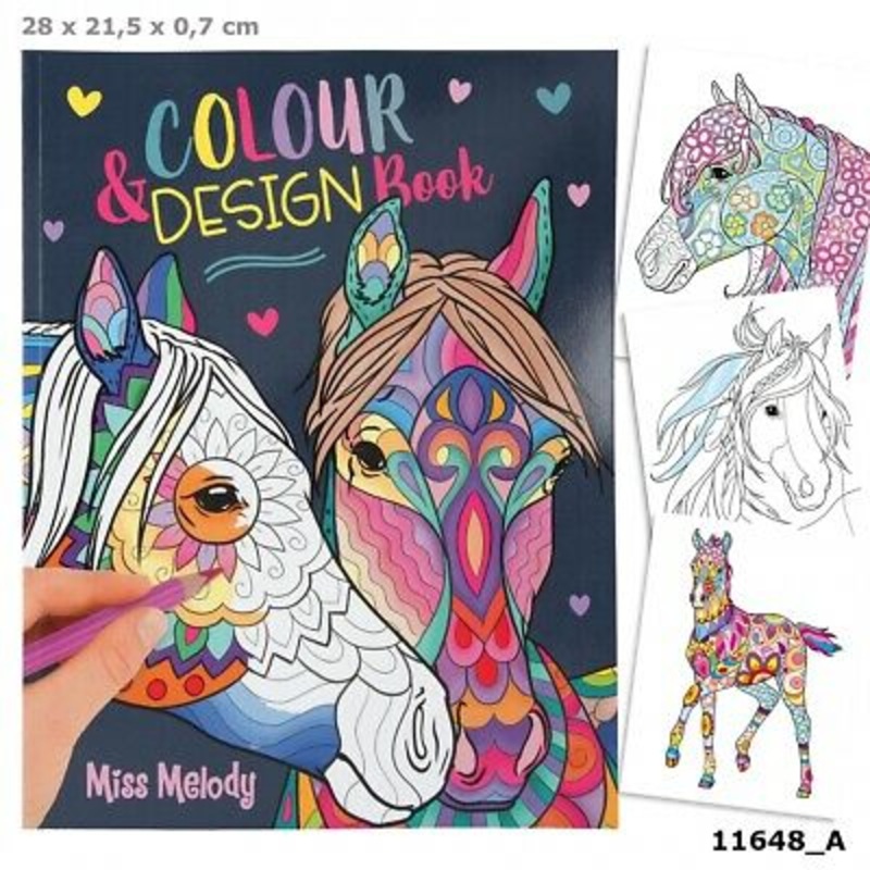 TOPModel Miss Melody Colour & Design Book