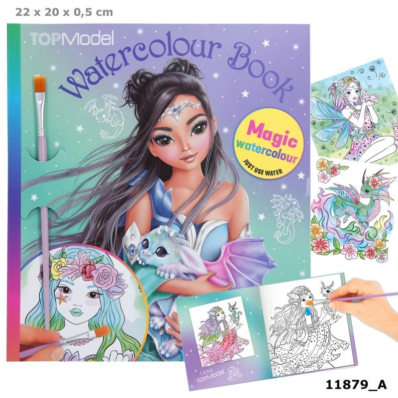 TOPModel Watercolour Book Dragon
