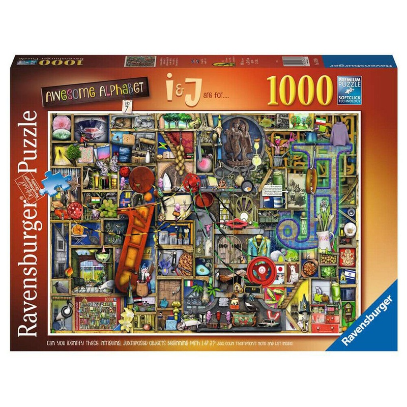 Awesome Alphabet I & J Are For 1000pc Puzzle