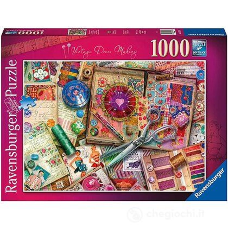 Vintage Dress Maker 1000pc Puzzle