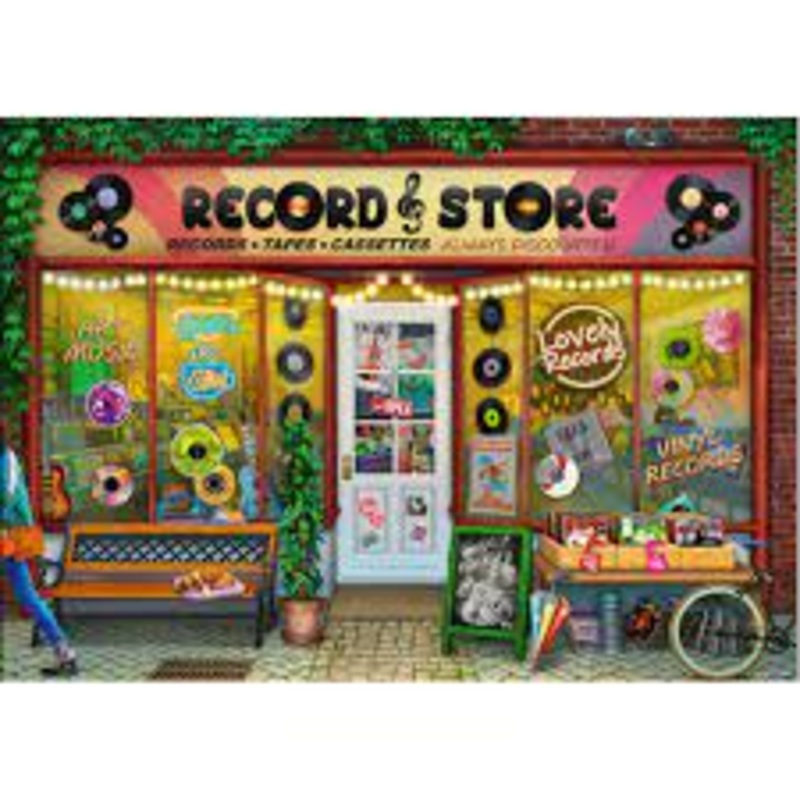 Vintage Vinyl 1000pc Puzzle