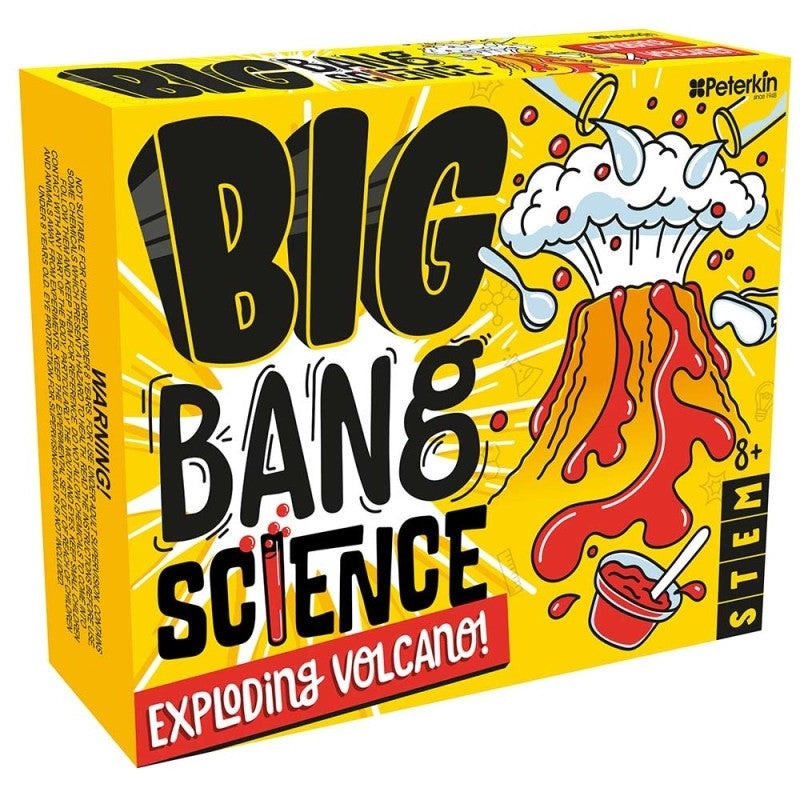 Big Bang Science Exploding Volcano