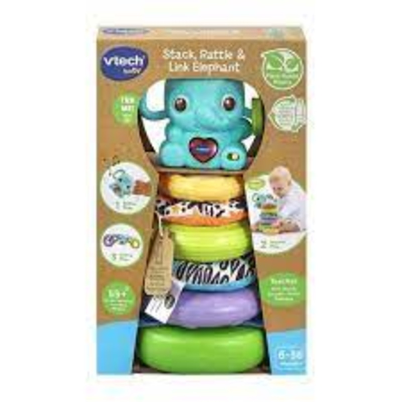 Vtech Stack, Rattle & Link Elephant