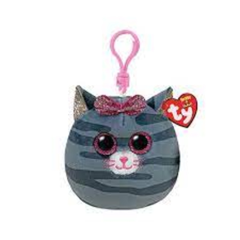TY Squish A Boo Mini Clip - Kiki Cat