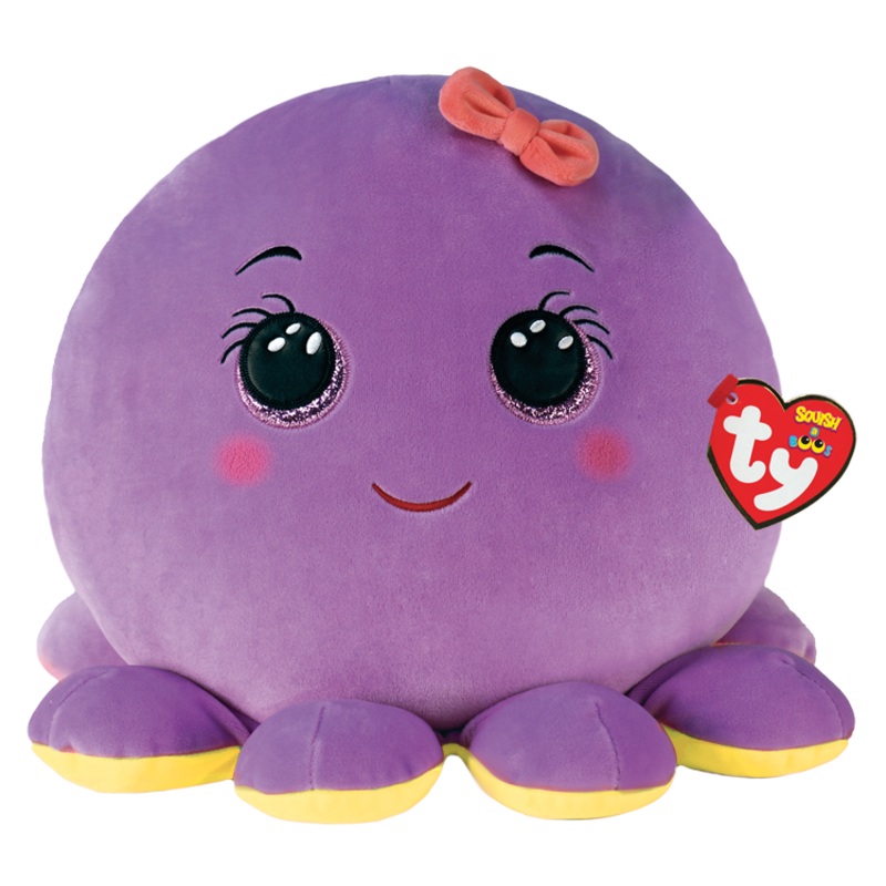 TY Squishy Beanies - 14 Inch Octavia Octopus