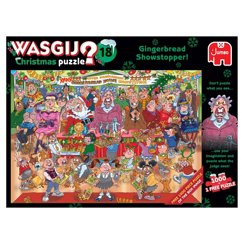 Wasgij Christmas Puzzle 18 - Gingerbread Showstopper