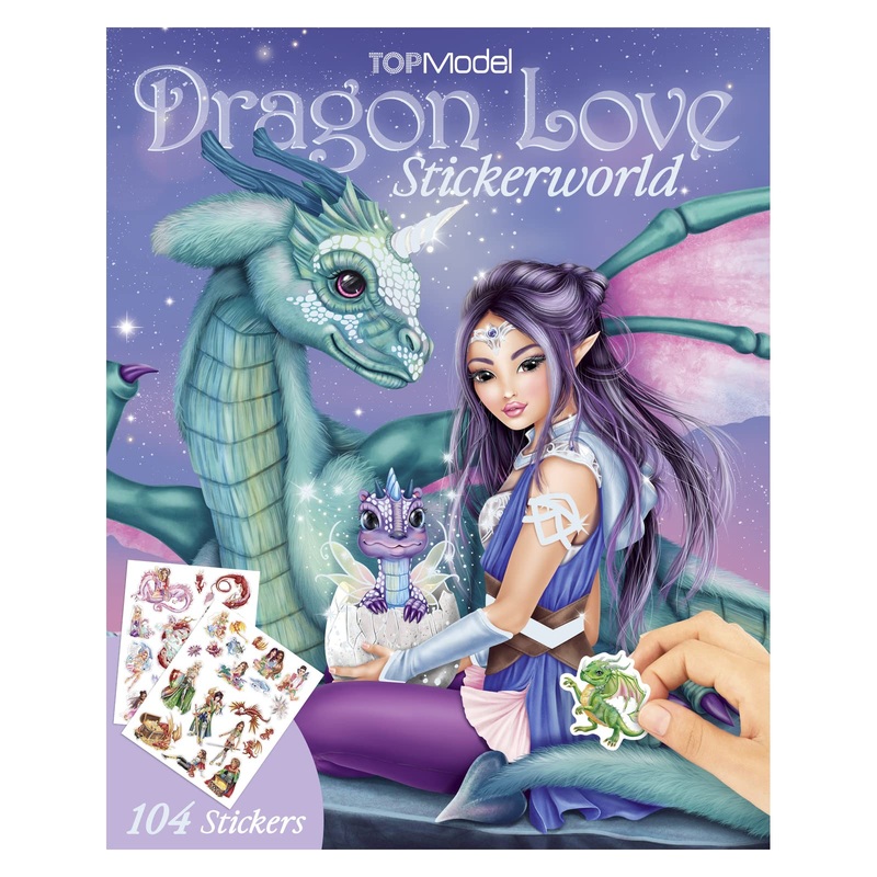 TOPModel Dragon Love Stickerworld