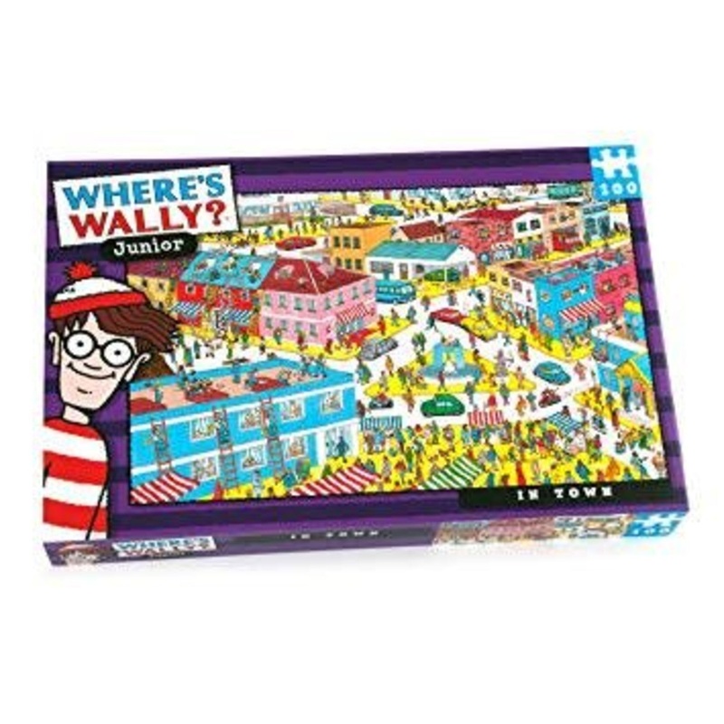 Wheres Wally? Junior Puzzle - In Town 100Pcs