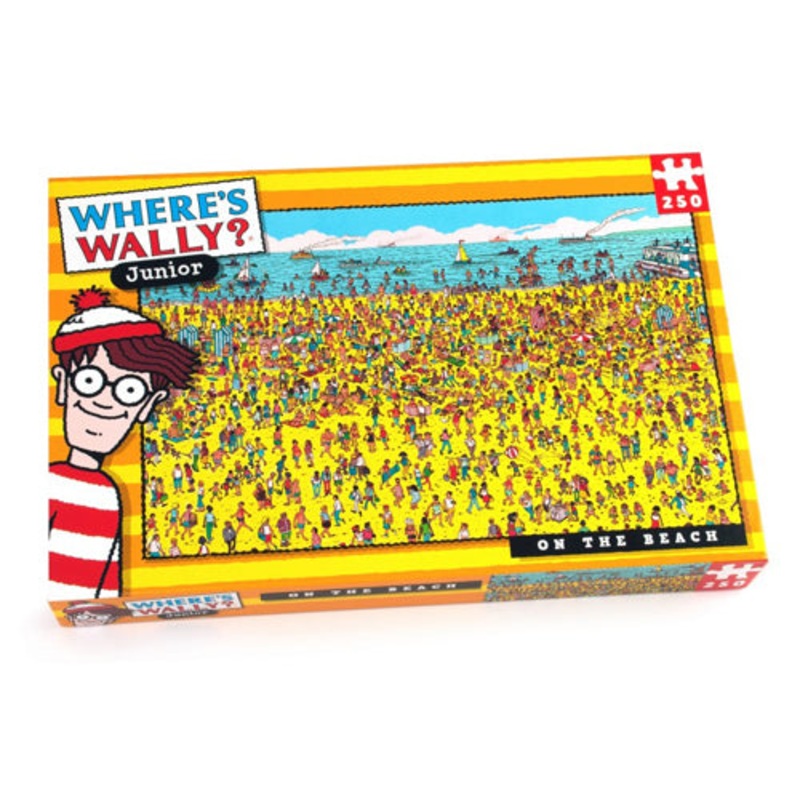 Wheres Wally? Junior Puzzle - On The Beach 250pcs