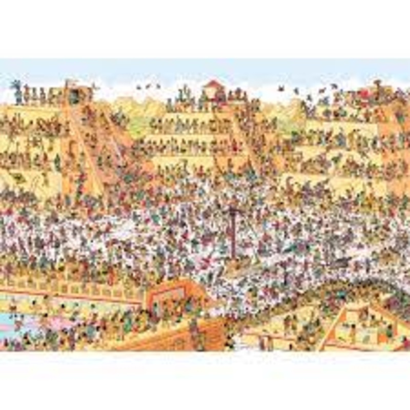 Wheres Wally? The Last Days Of The Aztecs 1000pc Puzzle